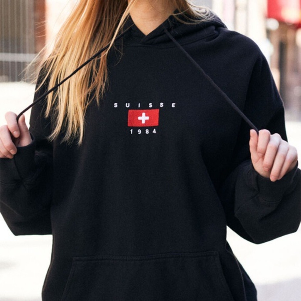 Brandy Melville Suisse Hoodie